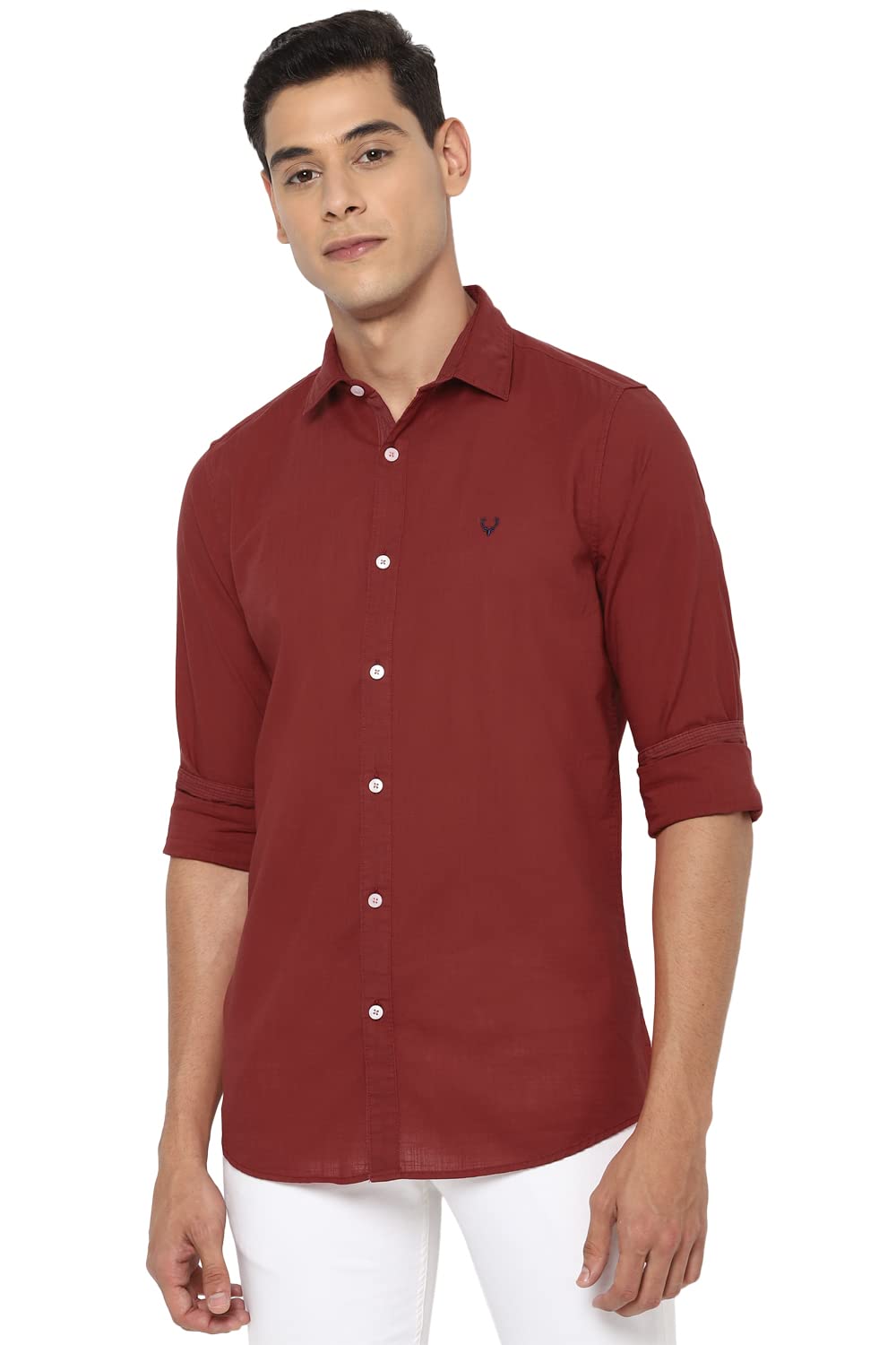 Allen SollyMen's Slim Fit Shirt