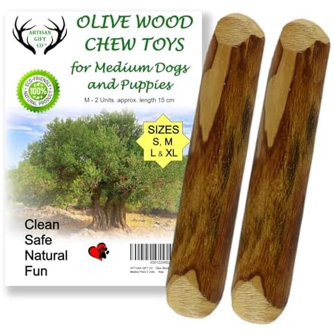 ARTISAN GIFT CO Olive Wood Dog Chew Sticks Cover