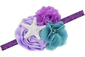 Sparkling Starfish Mermaid Headband for Toddlers: Embrace the Enchanting Underwater Charm