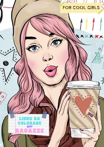 Libro da colorare per ragazze da 10-12 anni: 50 pagine da colorare ricche di bellissime illustrazioni, particolarmente stimolanti per ragazze, ... la creatività, il regalo perfetto. Formato A4