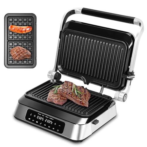 Sanduicheira, 110V, Máquina de Bifes Multifunções Inteligente 2 e...