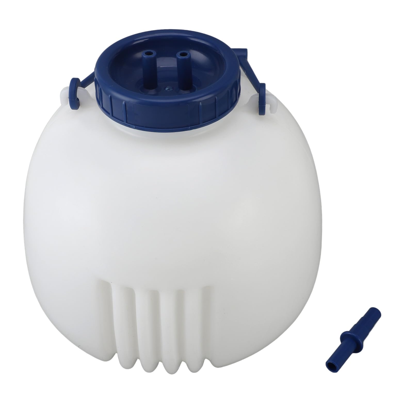 Socobeta Separador DE Latas DE Leche Translúcido DE 8 Litros para Suministros Agrícolas PREVENCIÓN DE INFECCIONES para Usuarios DE Máquinas DE Ordeño Portátiles