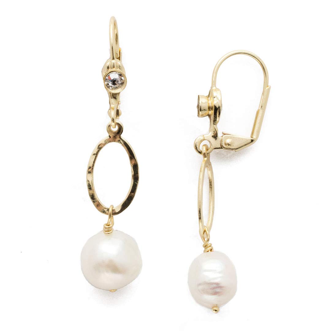 SorrelliMilana French Wire Earring, Bright Gold-Tone Finish, Crystal, One Size (EEC3BGCRY)