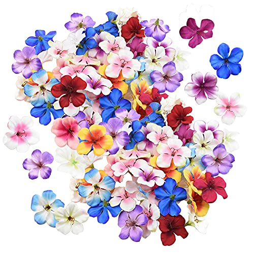 Niaciswe Orchidees Artificielles 100 Pièces Orchidée Fleur Artificielle Deco Orchidee Artificielle Mini Orchidée Faite à la Main pour Loisirs Créatifs...
