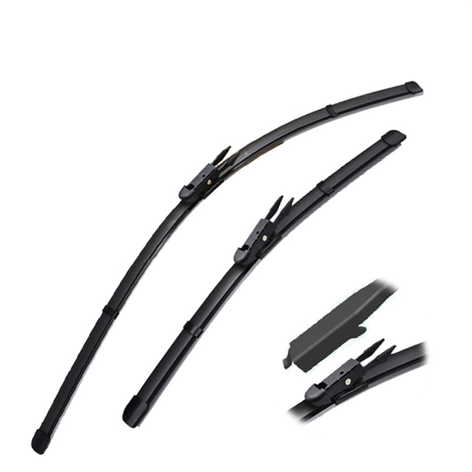 Balais d'essuie-glace Jaguar XF X250 anti-traces et silencieux pour pare-brise
