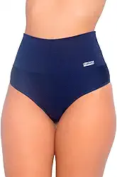 ART ÍNTIMA - Calcinha Cinta Alta Compressão Segura Barriga - Moda Íntima - Confeccionada em Suplex - Reforçada & Confortável - Ideal Para Uso Diário