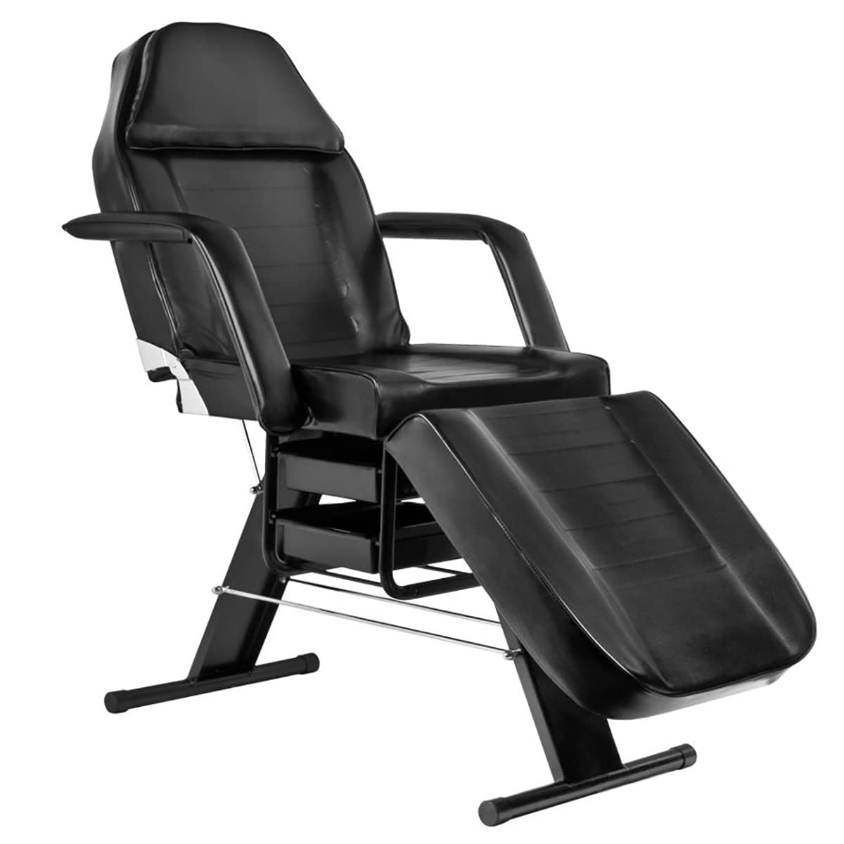 ACTIVESHOP Kosmetikliege Kosmetikstuhl Behandlungsliege Tattooliege Basic 202 Schwarz