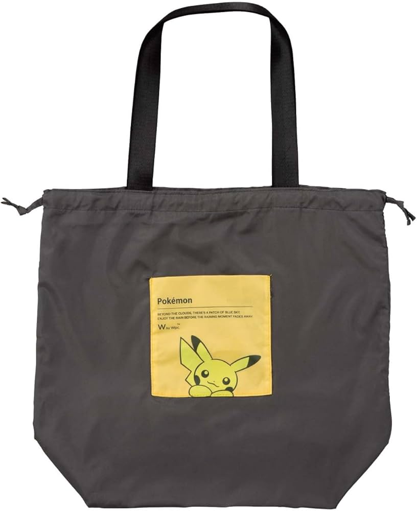 Amazon.co.jp: 【2025】Wpc. ポケモン バイカラーレイントート 冒険の