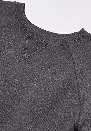 Fruit of the Loom Boys' Fleece Crewneck Sweatshirt, CHARCOAL HEATHER, 2X-Large2
