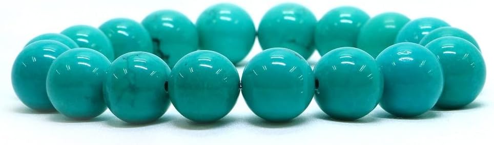ターコイズ 12個 天然石 数珠 a695fc69351d6e05c6984b3481bc15