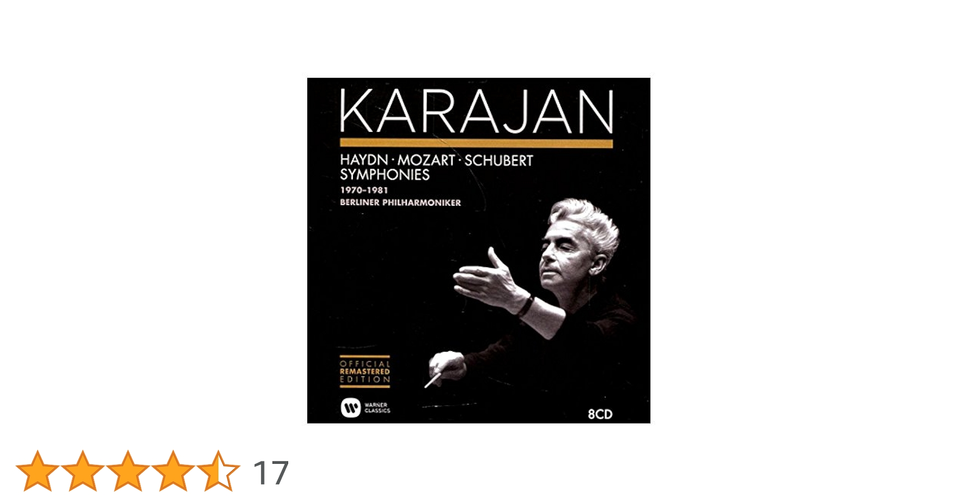 クラシック KARAJAN OFFICIAL REMASTERED EDITION CD KARAJAN,HERBERT VON, KARAJAN,HERBERT VON - Karajan Official