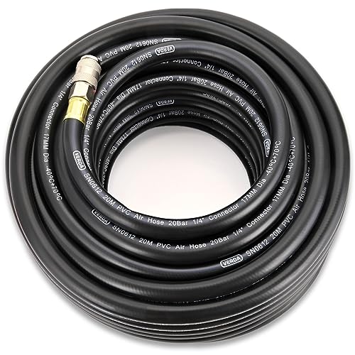 Schlauch 10 x 17mm 20m Druckluft Druckluftschlauch Schnellkupplung Kompressor (20m)