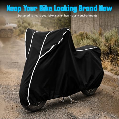 Image of Bike Cover for S1 Pro 100% Waterproof, Dustproof & Scratch Resistant| Fully Bottom Elastic UV Resistant Heavy Duty Body Cover | All Weather Outdoor Use