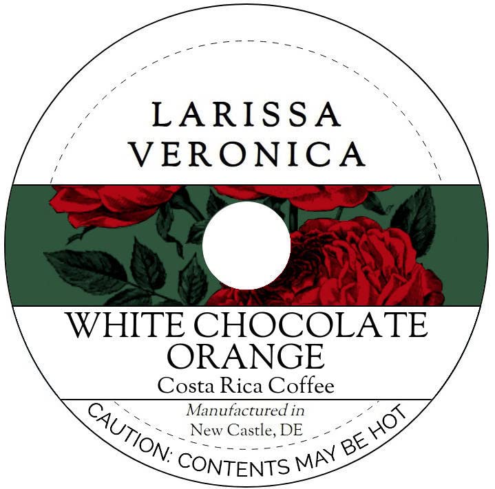 White Chocolate Orange Costa Rica Coffee (Single Serve K-Cup Pods) (Gourmet, Naturally Flavored, Whole Coffee Beans) (12 pods, ZIN: 575663) image 2