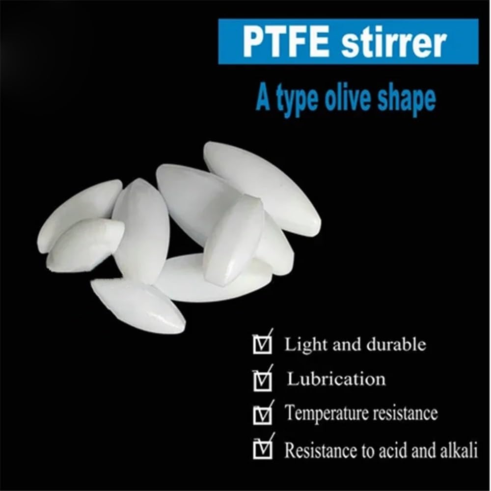 5 stücke/10 stücke 10mm Bis 70mm Labor Hohe Temperatur Beständig Typ A PTFE Magnet Rührer(17x60mm 5pcs)