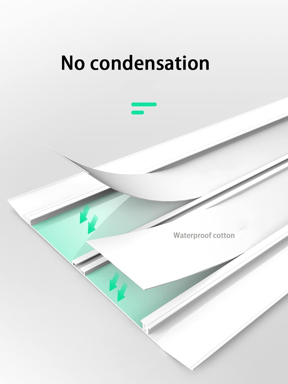 Deflettori Aria Condizionata, Prese d'Aria Anti-dirette for Climatizzazione Verticale in Case E Uffici. (Size : 30 * 70CM)