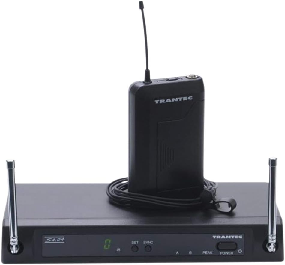 Trantec TR202 S4.04-L-EB UK Lapel Microphone System