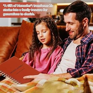Dadjournallifestoryafamilyheirloomkeepsakewith275promptstosharehislifestorybookandmemoriesfathersdaybirthdaychristmasgiftforfatherstofilloutfortellme Urban Country Home Decor Dad journal life story a family heirloom keepsake with 275 prompts to share his life story book and memories fathers day birthday christmas gift for fathers to fill out for tell me urban country home decor