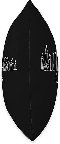 Miniatura 2 de Home town Venezuela Caracas City Skyline Almohada de 18 x 18 pulgadas multicolor