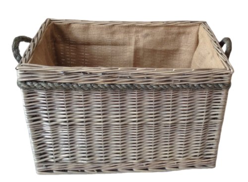 Grande Delux rettangolare in iuta foderata in