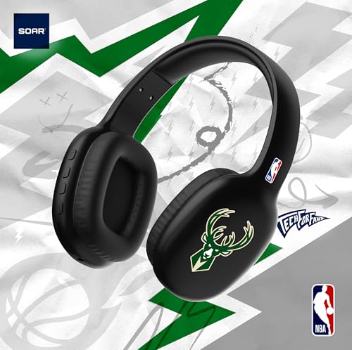 Image of SOAR NBA Wireless Over The Ear Bluetooth Headphones
