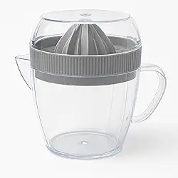 Espremedor de Suco Prático 400 ml – Manual, Bico, Leve e Compacto – Suco Fresco Sem Eletricidade