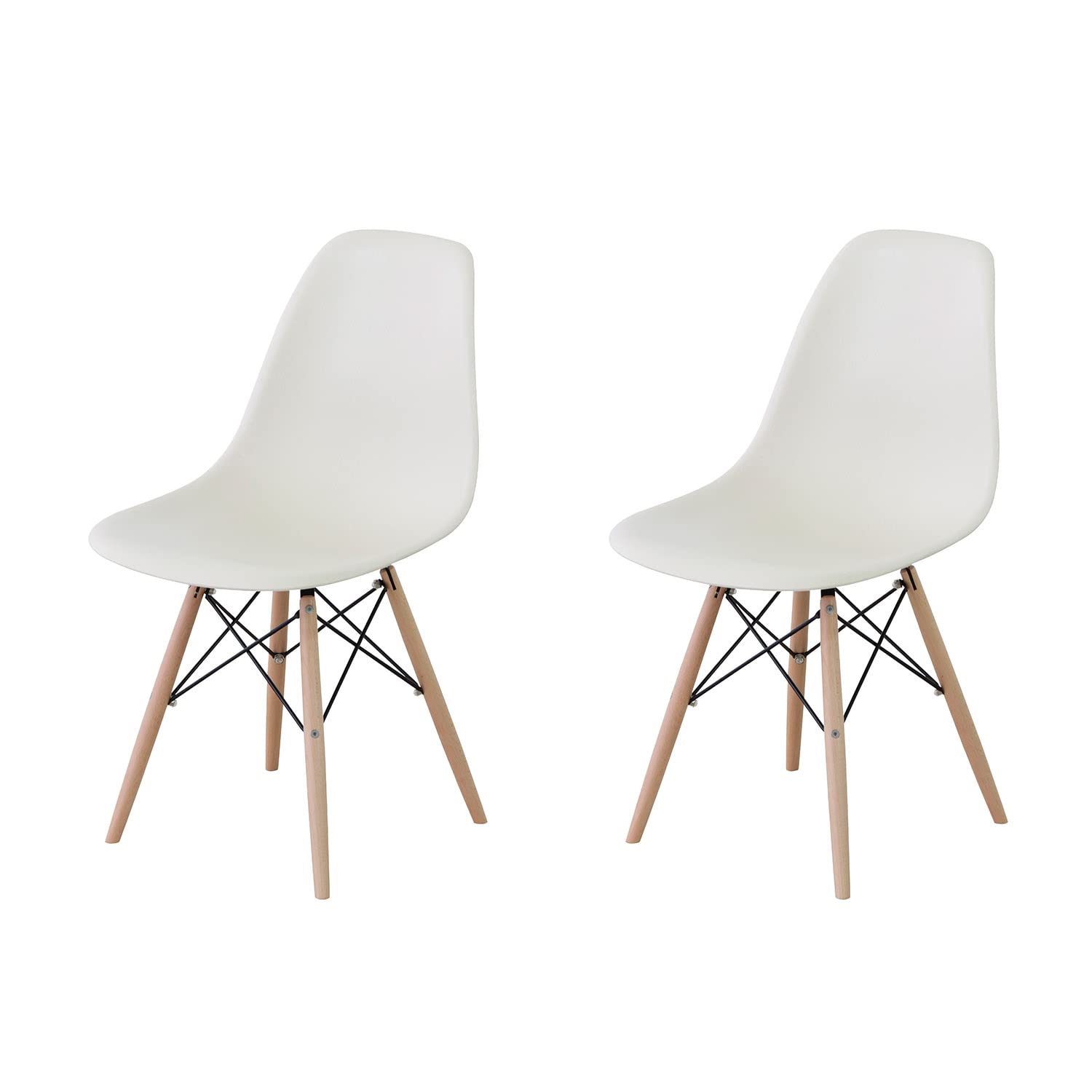 Amazon | 東谷 ジュレ チェア アイボリー 2脚セット CL-794IV-X2