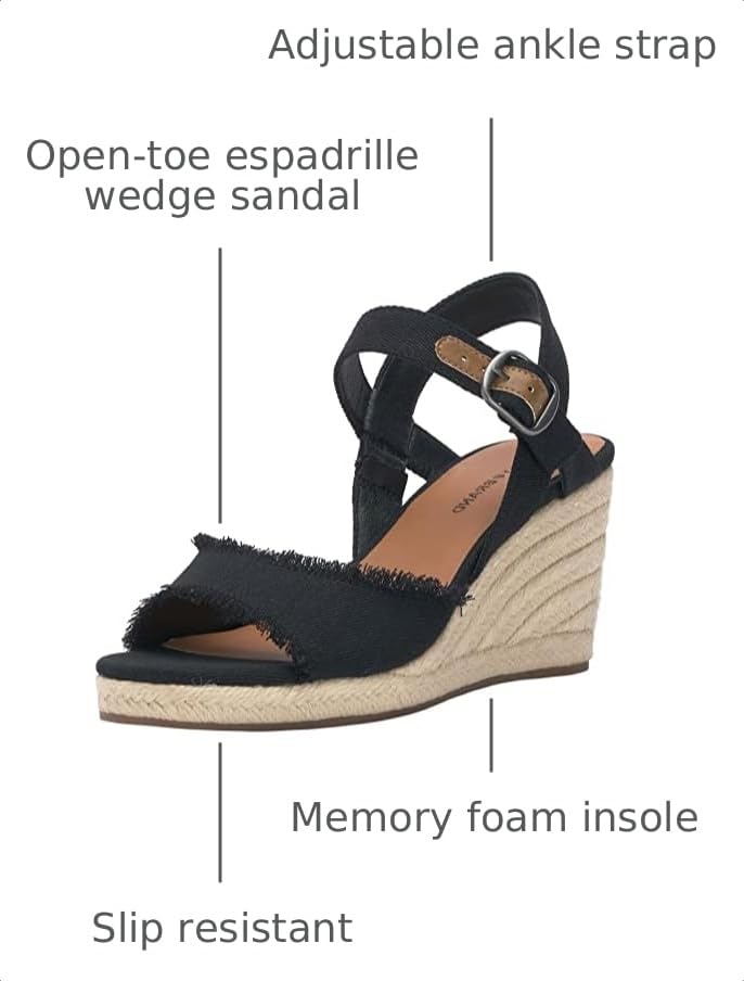 Image of Lucky Brand Women's Mindra Espadrille Wedge Sandal