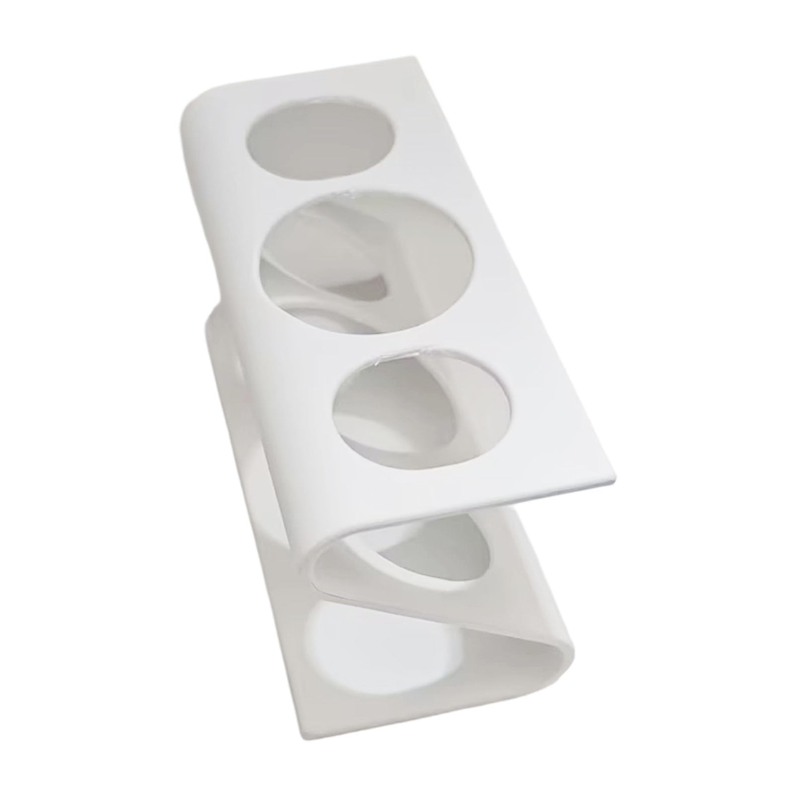 Modern Toothpaste Storage Rack Shelf Suitable for Bathroom Countertop Holds 3 Items Compact Design Toothpaste Holder Shelf Toothbrush Holder Simple Planner Multiple Slot Toothbrush Planner