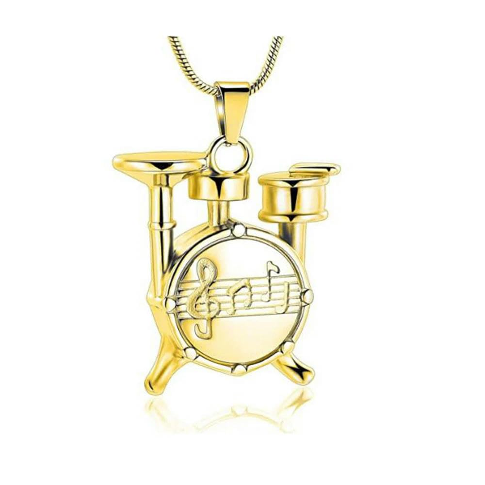 Pendentif urne pour cendres collier commémoratif musical pour garder un être cher près de soi