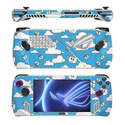 Image of MightySkins Skin Compatible with Asus ROG Ally - Unicorn Clouds | Protective, Durable, and Unique Vinyl Decal wrap Cover | Easy to Apply, Remove, and Change Styles