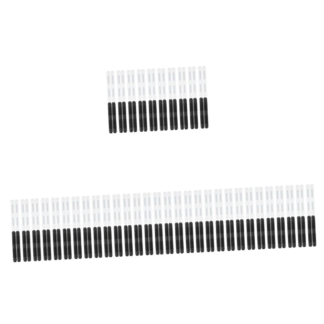 SOLUSTRE 80paare -brillenbügel Endkappen Rutschfeste Eyeglass Ear Grips Für Sicheren Bei Sport Und Alltag Kompatibel Mit Verschiedenen Brillenmodellen Schwarz Und Transparent