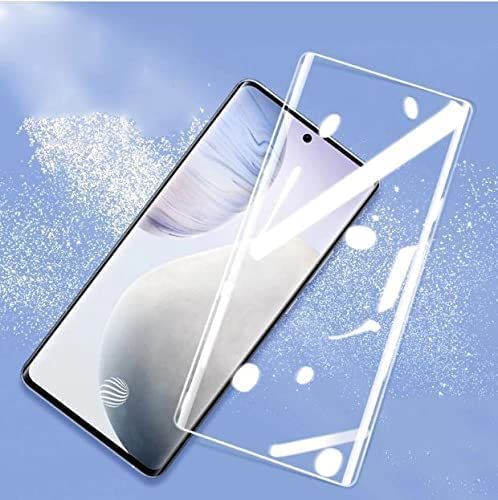Image of Premium Tempered Glass Design for Vivo X70 Pro Plus Advanced Border Less Full Edge to Edge 3D Curved UV Screen Protector and Easy Installation Kit (Pack of 1)- By Blackwik