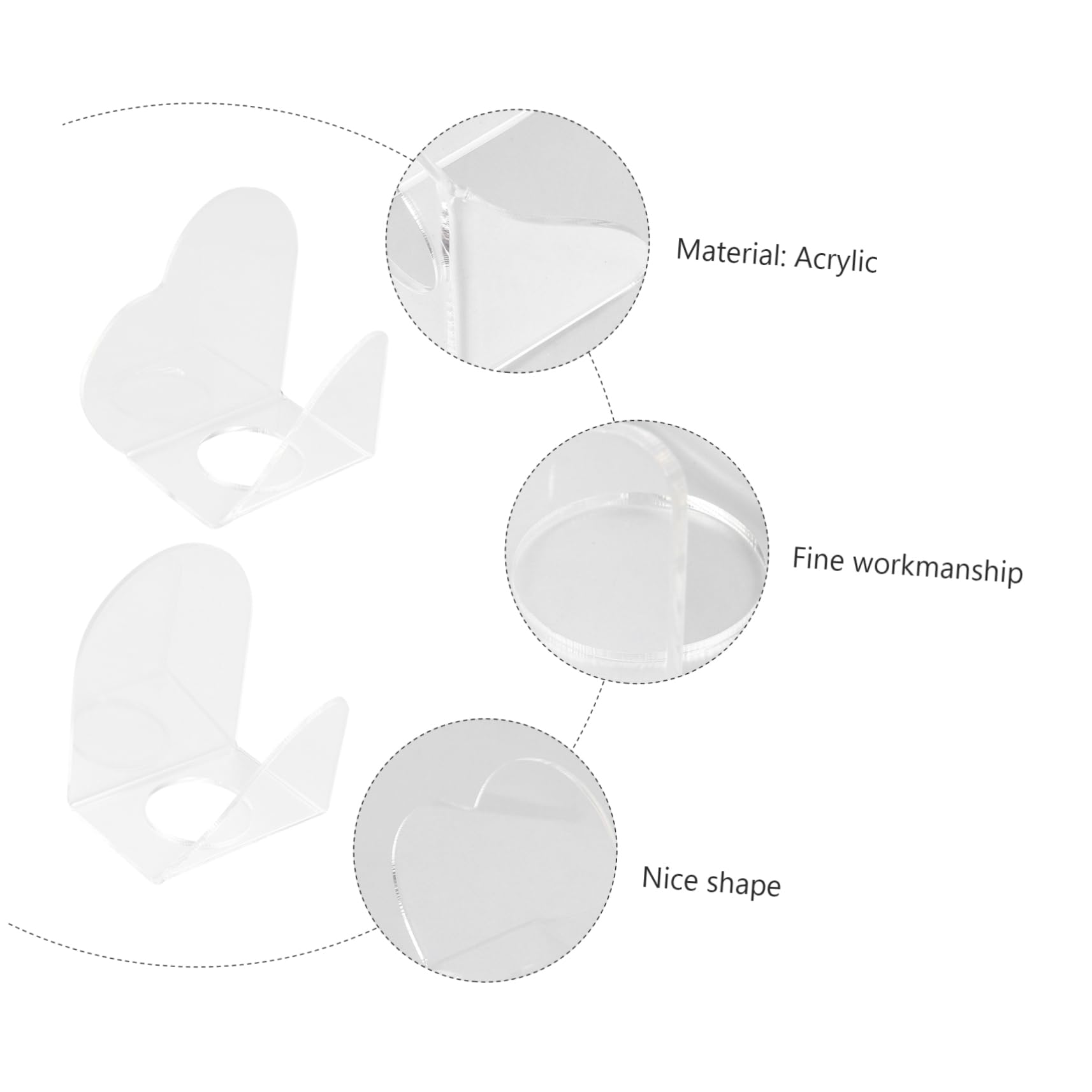 Gogogmee 2sets Makeup Powder Puff Palette Highlighter Makeup Foundation Palette for Travel 2pcs*2