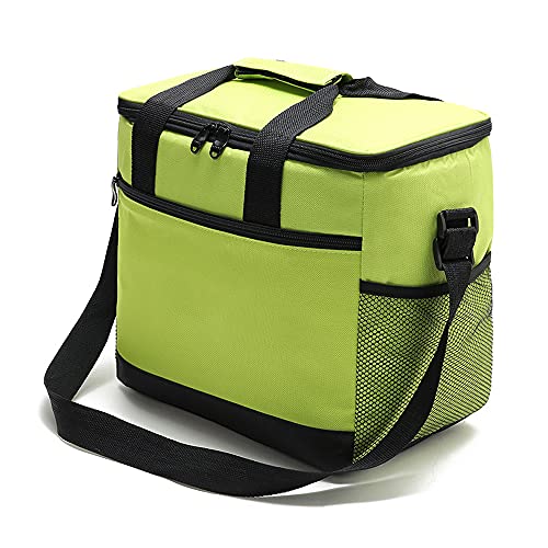 interslife Bolsa TéRmica Porta Alimentos 16l, Nevera Portatil para Alimentos Frutas, con Bolsa De Correa Ajustable, Genial para Playa,Picnic,Camping,Barbacoa Cover