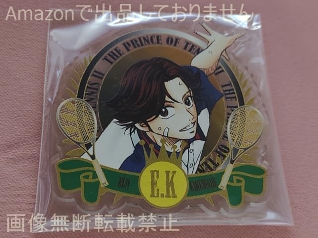 テニスの王子様 ホワイトデーフェア ホログラムキャラバッジコレクション 菊丸英二 新テニスの王子様 ホワイトデー ホログラムキャラバッジ 缶