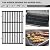 Genesis Grill Replacement Parts 7621 Flavorizer Bars Parts 7524 Grill Grates 65505 Heat Deflector Weber Genesis E-310 E-330 S-330 EP-330 S-310 Grill Parts 7620 Flavor Bars Cooking Grates Replacement