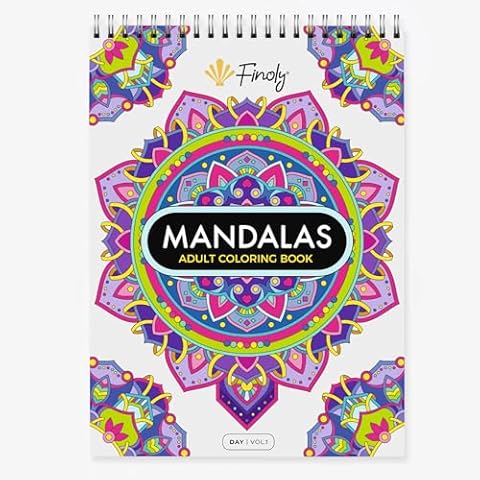 Finoly Mandalas à Colorier Adulte Cover