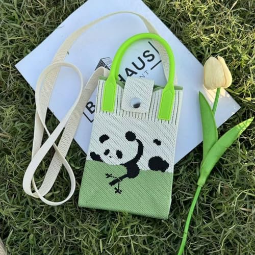 Image of GREECHO Cute Canvas Mini Bag Collection, Floral and Heart Pattern Crossbody Purse with Adjustable Strap, Decorative Mobile Phone Holder for Women and Girls (Multi Color)