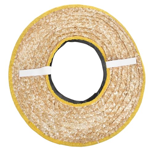 MUCKLILY Hard Hat Sun Shade Hat - Straw Sunshade Visor for Workers, Universal Fit, and Lightweight Construction, Ideal for Outdoor Safety