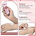 Loopeer 12 Pcs Valentine's Galentine's Day Gifts Bulk Hand Cream for Dry Cracked Hands Travel Size Moisturizing Hand Lotion Valentine's Galentine's Day Party Favors Stuffers Gift for Women Friends