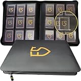 Elite Shield Classeur Toploader 252 Cartes – Album Zippé pour Cartes en...