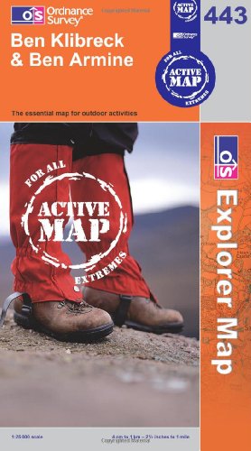 OS Explorer map 443 : Ben Klibreck & Ben Armine