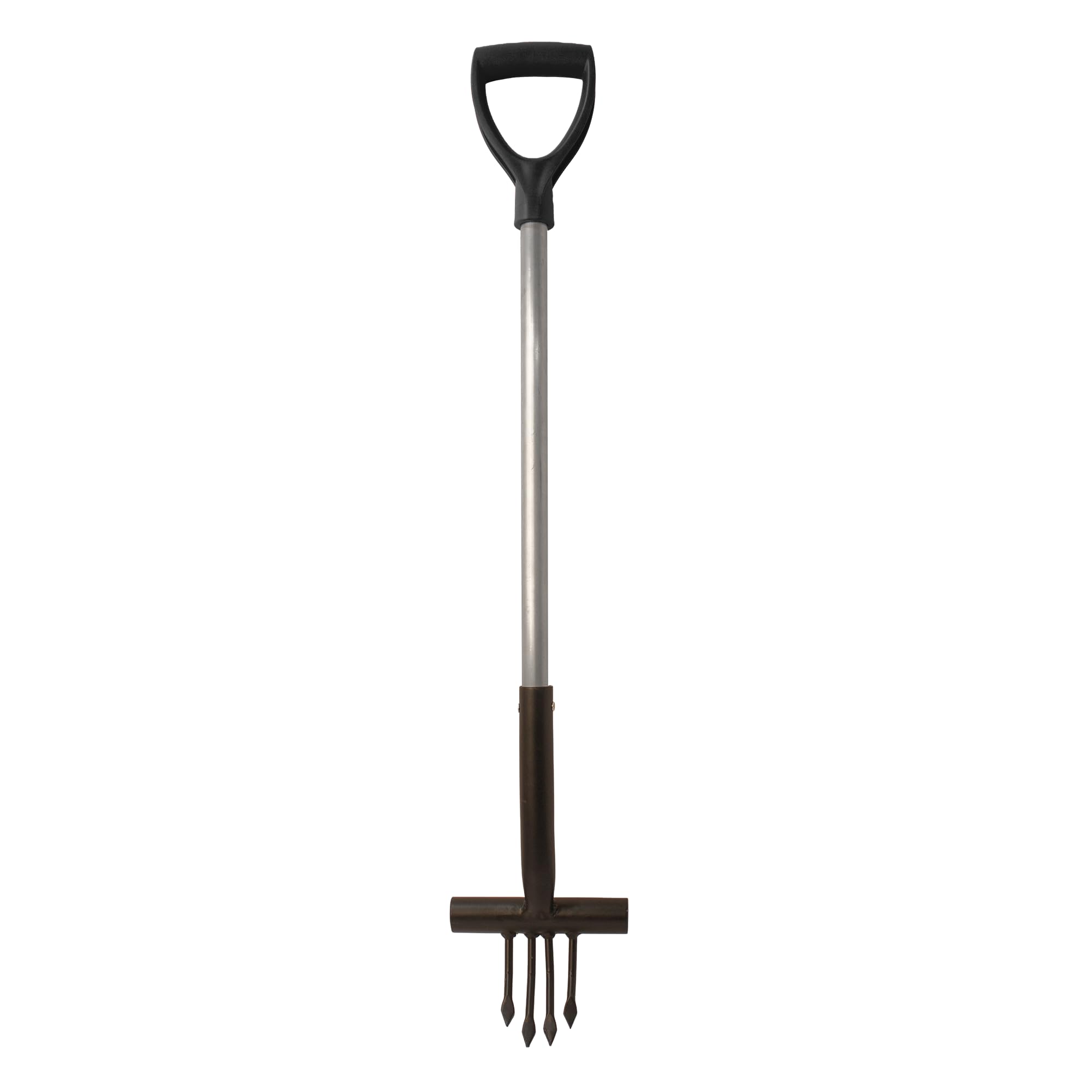 Red Gorilla Ragwort Weeding Fork Heavy Duty Root Removal Tool with Hardened Steel Tines for Paddocks Pasture and Grazing Land