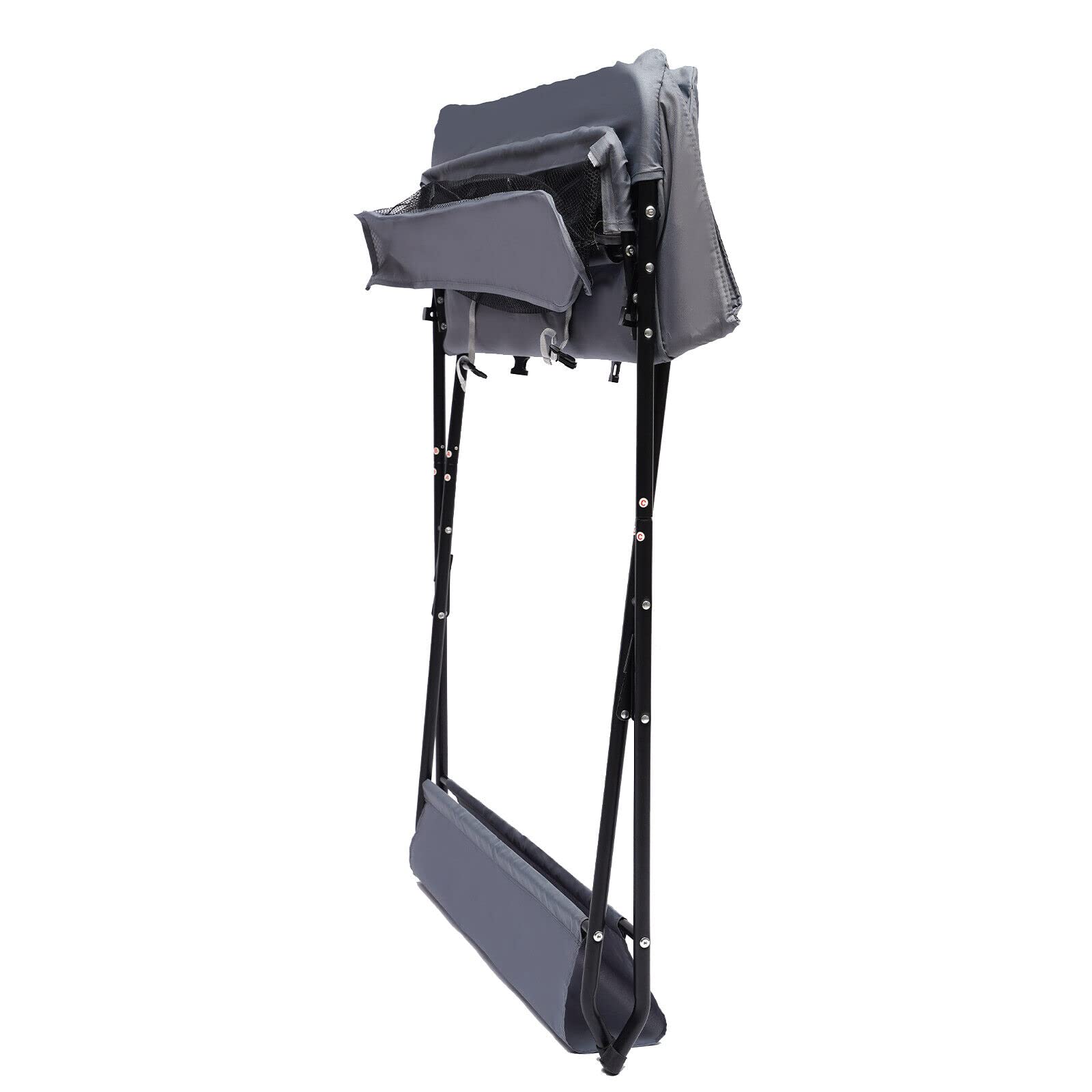 Fasciatoio pieghevole portatile, cassettiera fasciatoio con 3 scomparti, fasciatoio senza ruote, 80 x 63 x 96 cm, carico 15 kg
