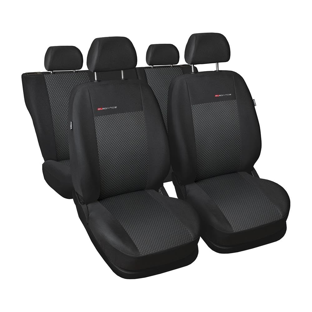 Mossa Housses siège sur Mesure adaptées pour Renault Clio IV (2012-2019) E3 | Hayon, Estate