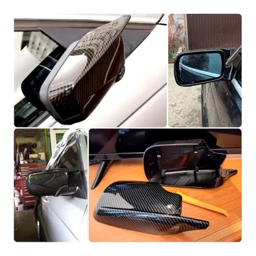 Coques rétroviseur E46 E39 plastique cassé solution couvercle noir M3 M4 - 6