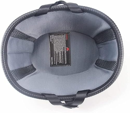 Miniatura 5 de Cool Skull Cap - Casco de media concha para hombres y mujeres, casco de motocicleta pequeño y ligero, aprobado por DOT, casco de estilo alemán,