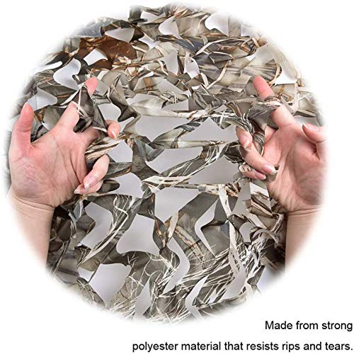 Image of Camo Netting Camouflage Netting, 10ftx10ft, 20ftx20ft Hunting Blind Camo Net, Army Party Decorations, Sunshade Fence Nets, Bulk Roll, Mesh, for Camping, Shooting, Photograph, Car Cover