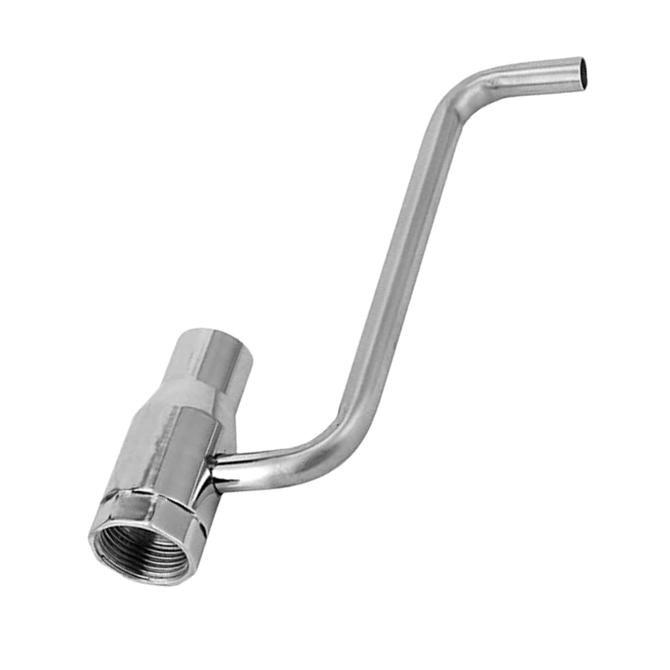 Ugello Per Fontana Da Giardino Effetto Abete Di Neve - In Acciaio Inox, Getto Frizzante, Per Laghetti, Consumo 4000-8000 L/h, Filettatura 1"